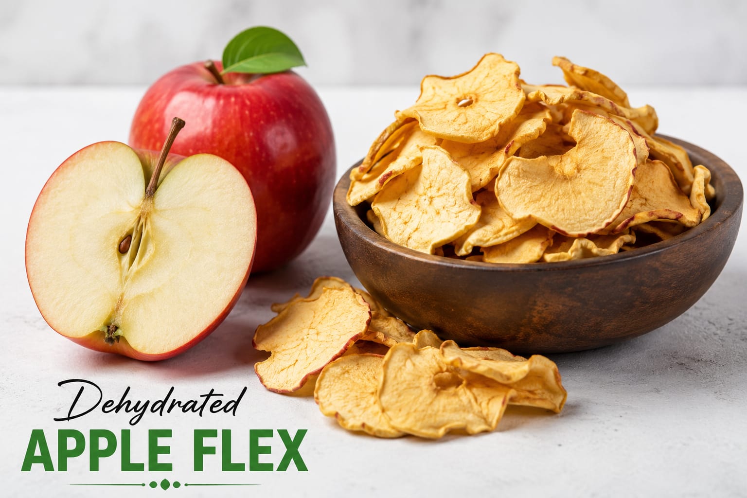 Dehydrated A-Grade Apple Flakes